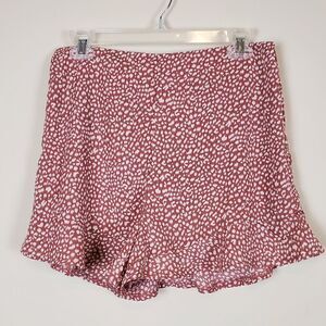 She + Sky Printed Shorts Size Large